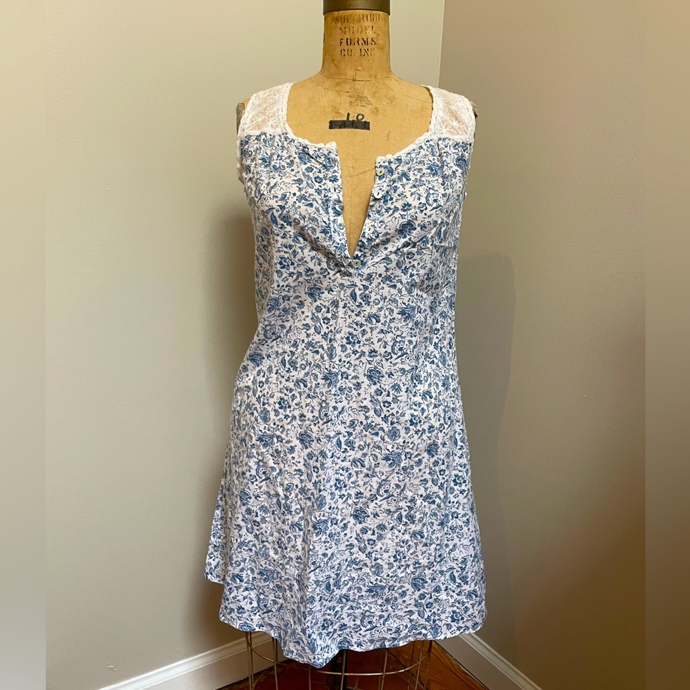 April Cornell Nightie & Robe Set - Floral and Lace